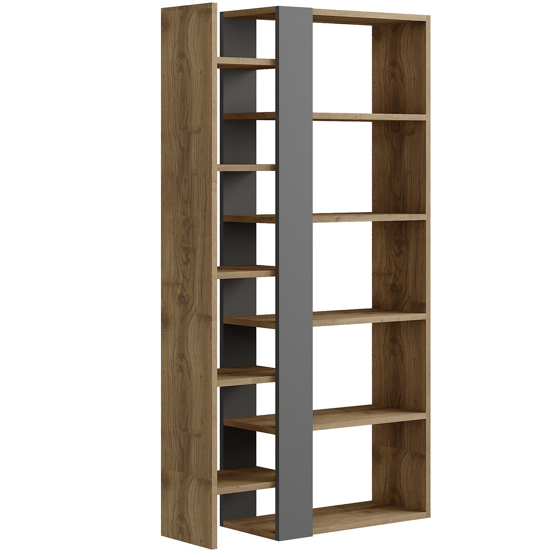 Bibliothèque LIFT 150 cm - Étagères de rangement moderne