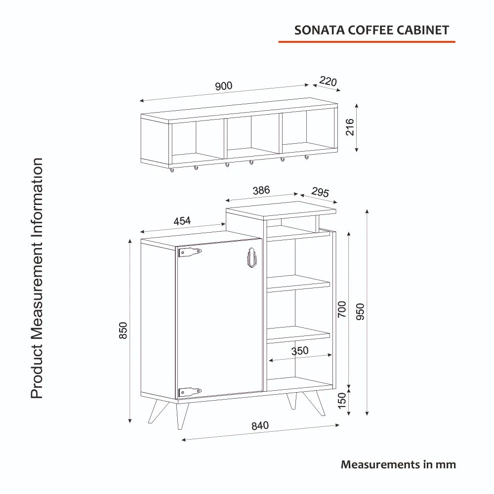 Buffet et coin café SONATA