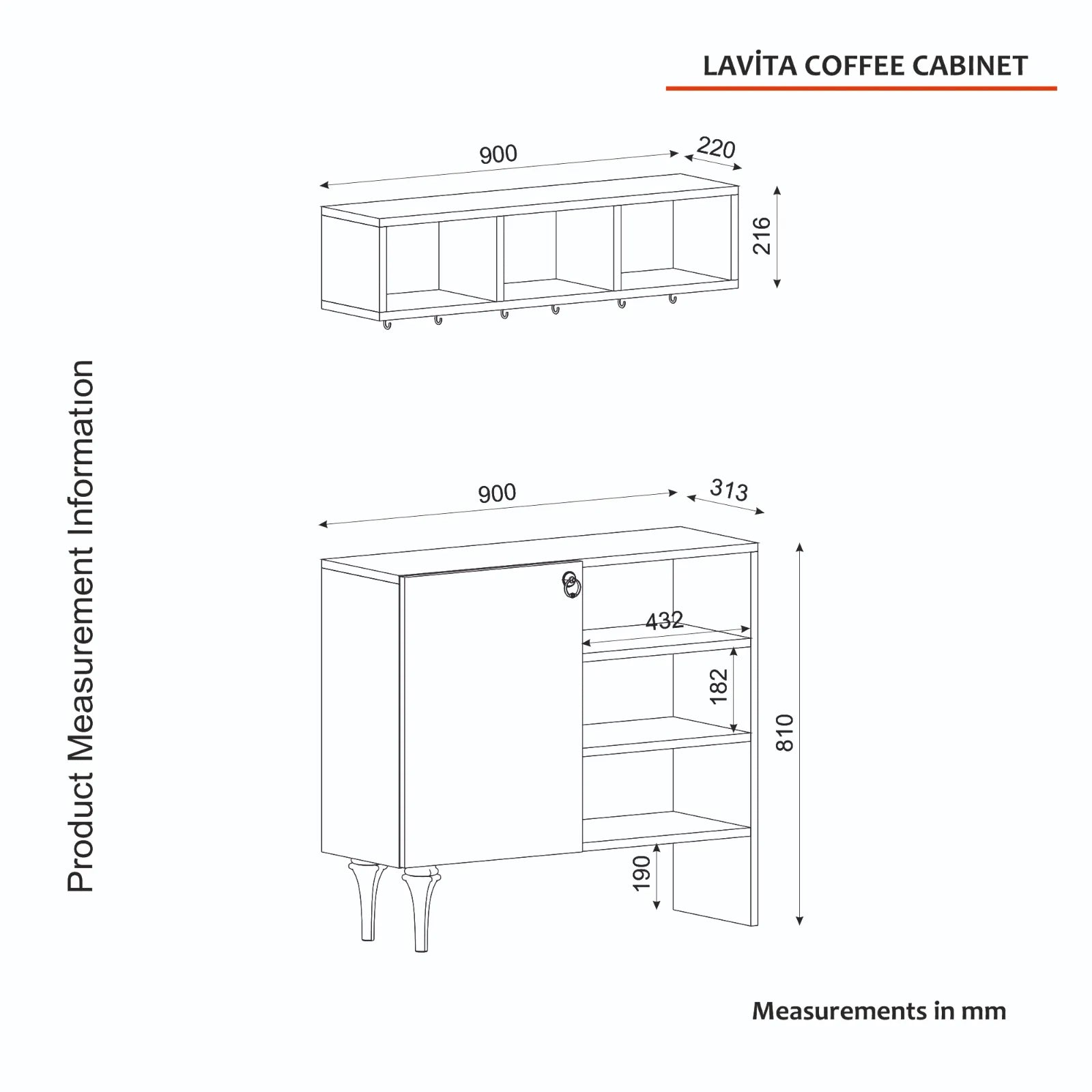 Buffet et coin café LAVITA