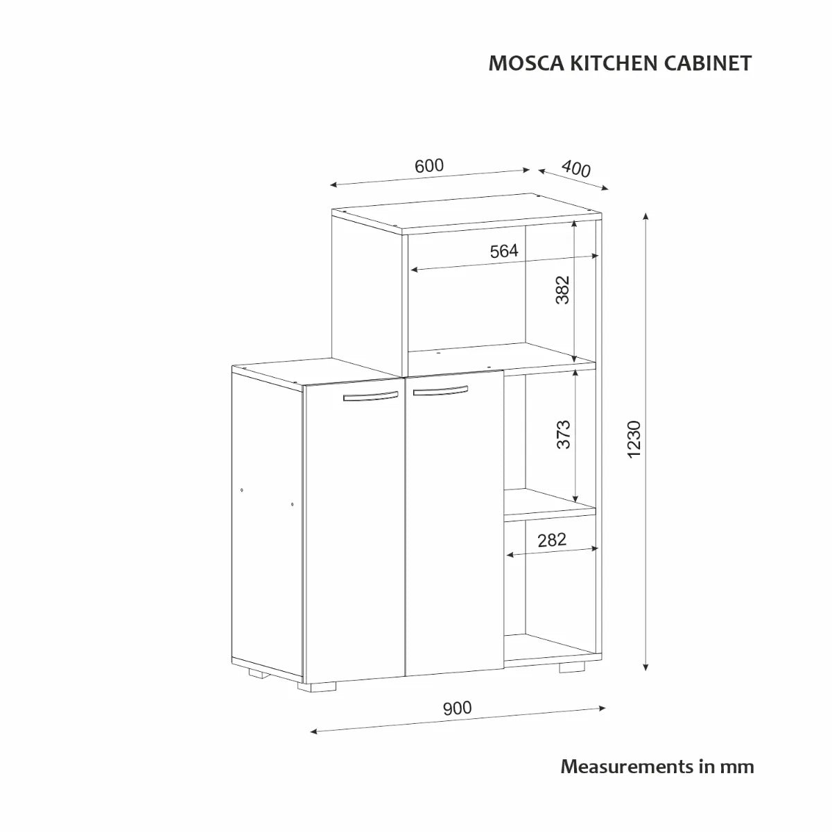 Meuble buffet pour cuisine MOSCA